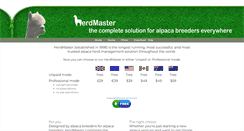 Desktop Screenshot of herdmaster.com